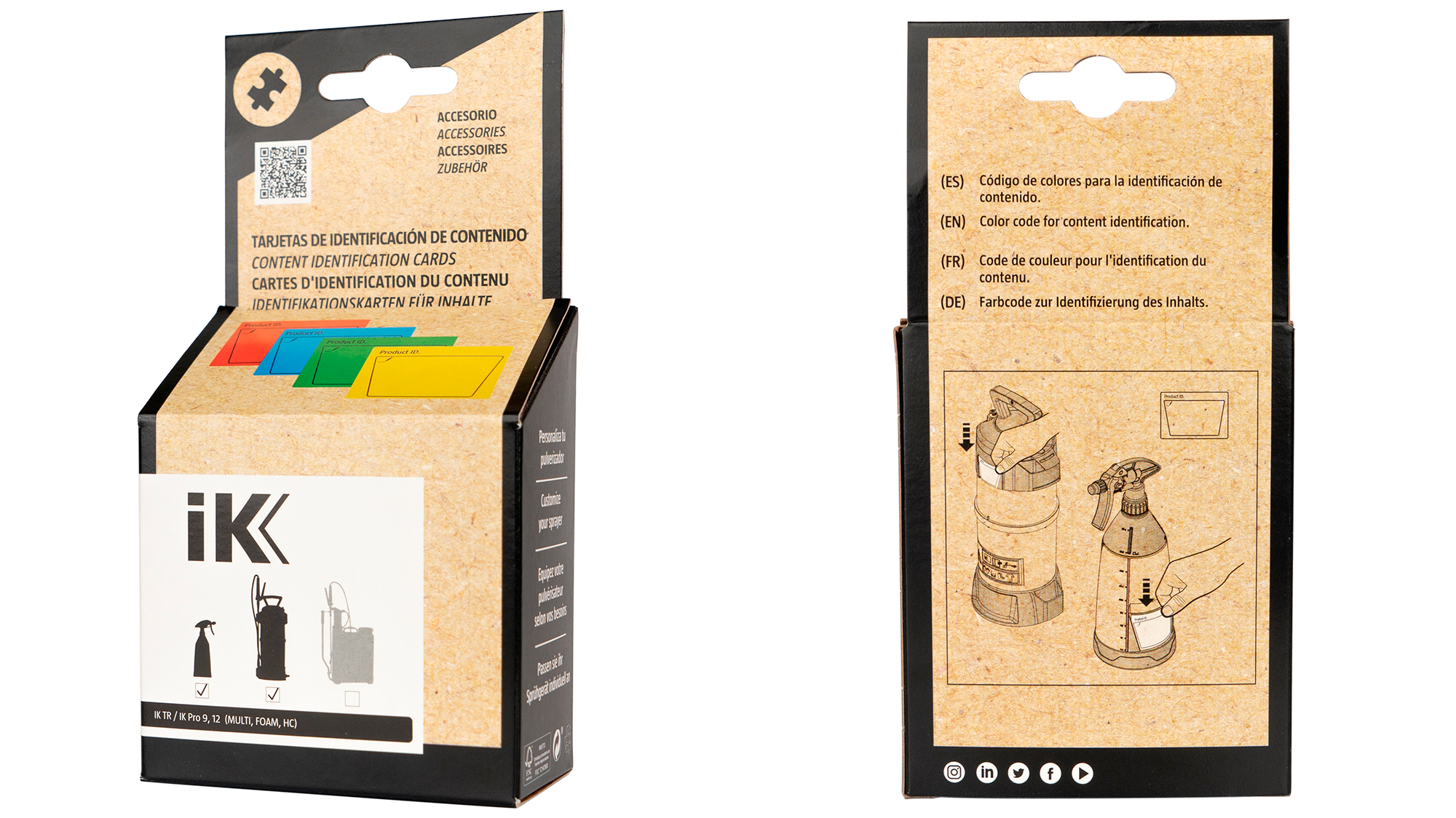 IK Sprayer Identification Label - 10 Pack